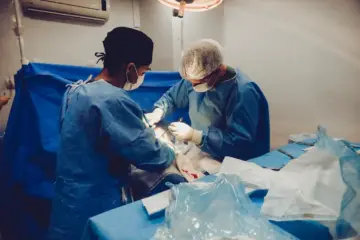 surgery by doctor